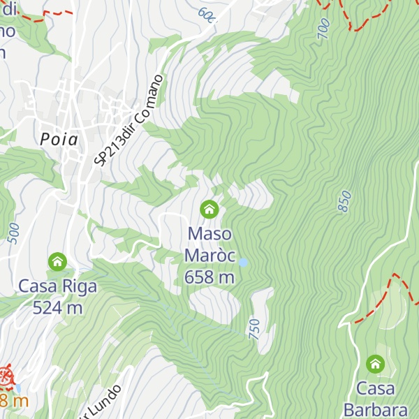 Map of Maso Maròc