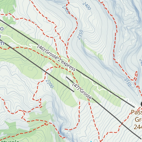 Map of Rifugio Giorgio Graffer al Grostè