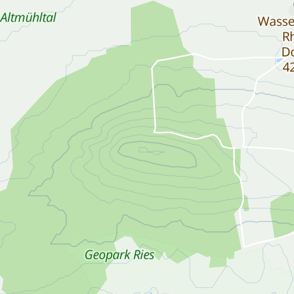 Map of Trommetsheimer Berg