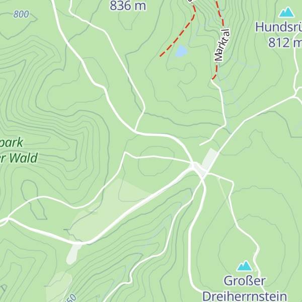 Map of Kleiner Dreiherrnstein