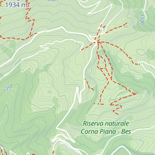 Map of Malga Canalece
