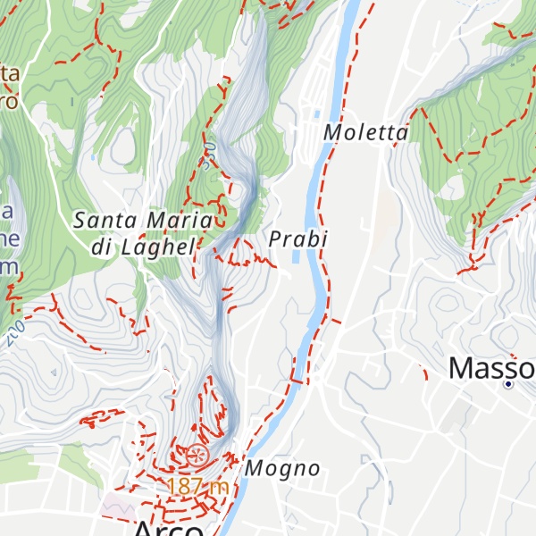 Map of Capanna Alpini