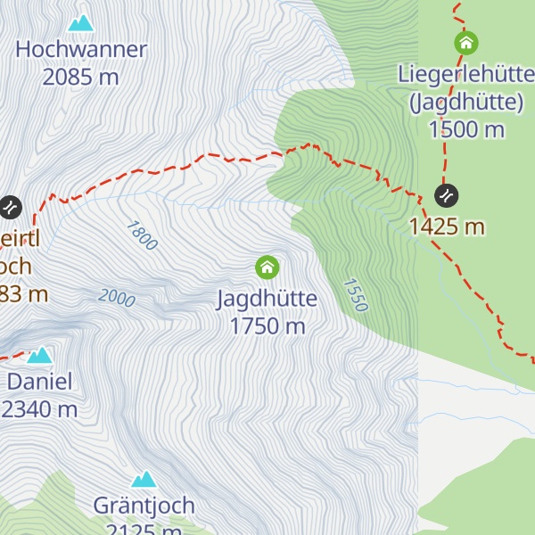 Map of Jagdhütte