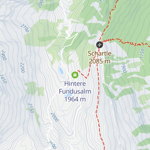 Map of Hintere Fundusalm