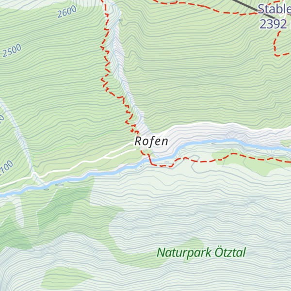 Map of Gasthaus Rofenhof