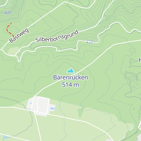 Map of Bärenrücken