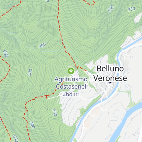 Map of Agriturismo Costasenel