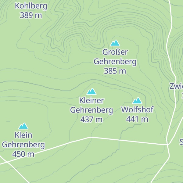 Map of Kleiner Gehrenberg