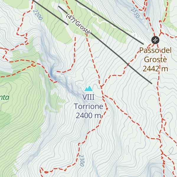 Map of VIII Torrione