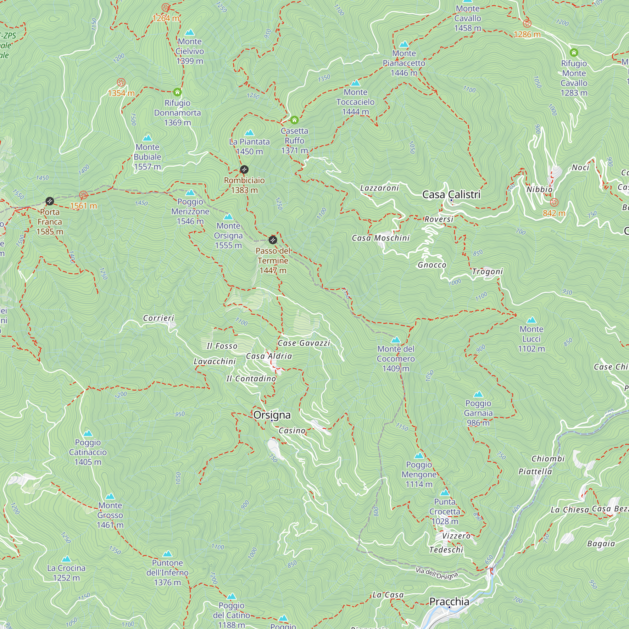 Casetta di Tullio map