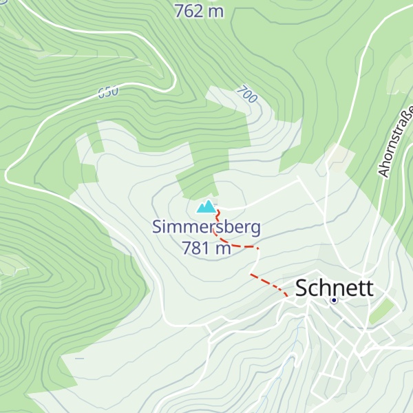 Map of Simmersberg
