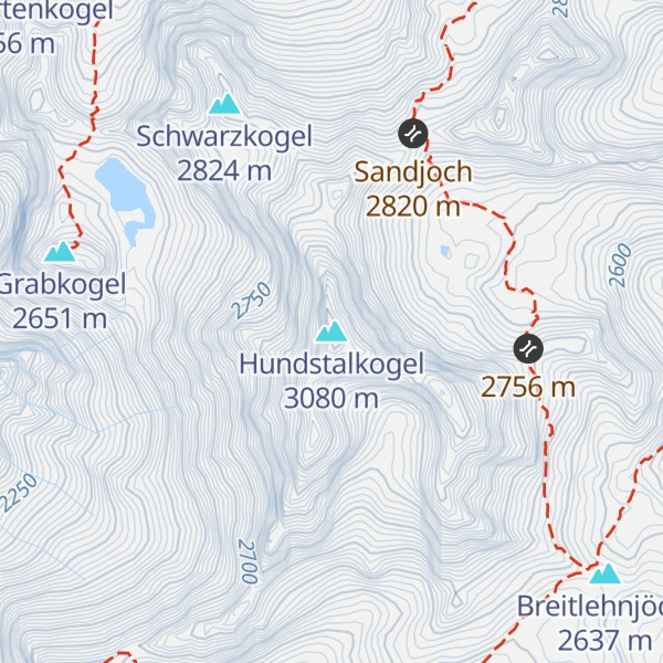 Map of Hundstalkogel