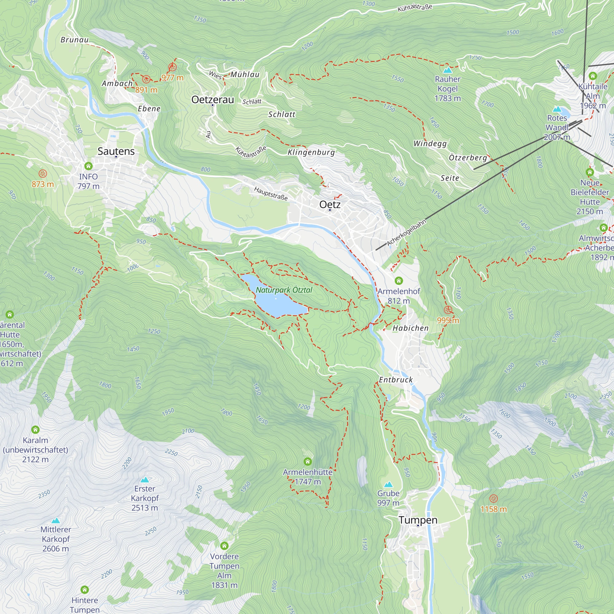 Seerestaurant map