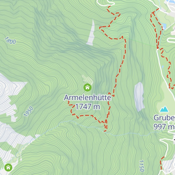 Map of Armelenhütte