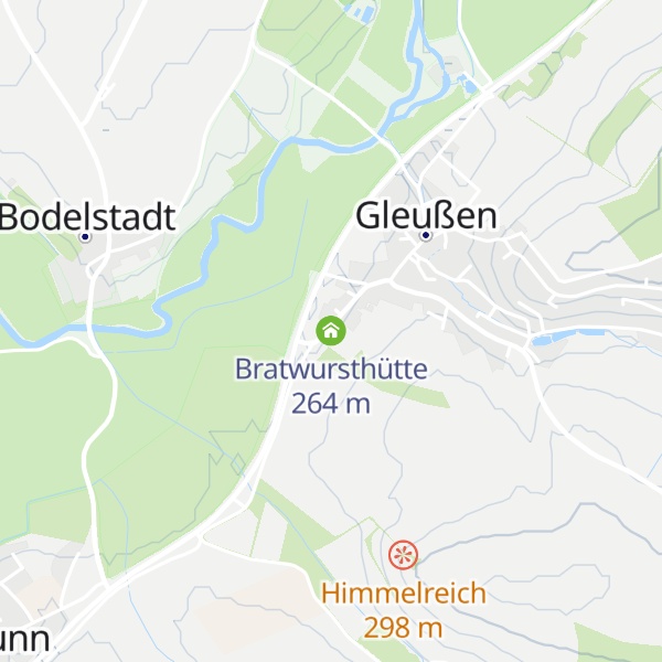 Map of Bratwursthütte