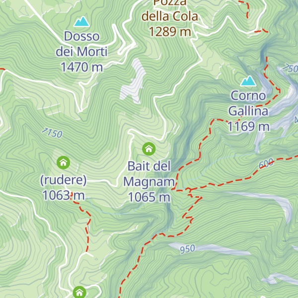 Map of Bait del Magnam