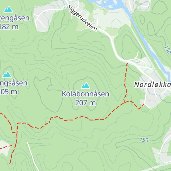 Map of Kolabonnåsen