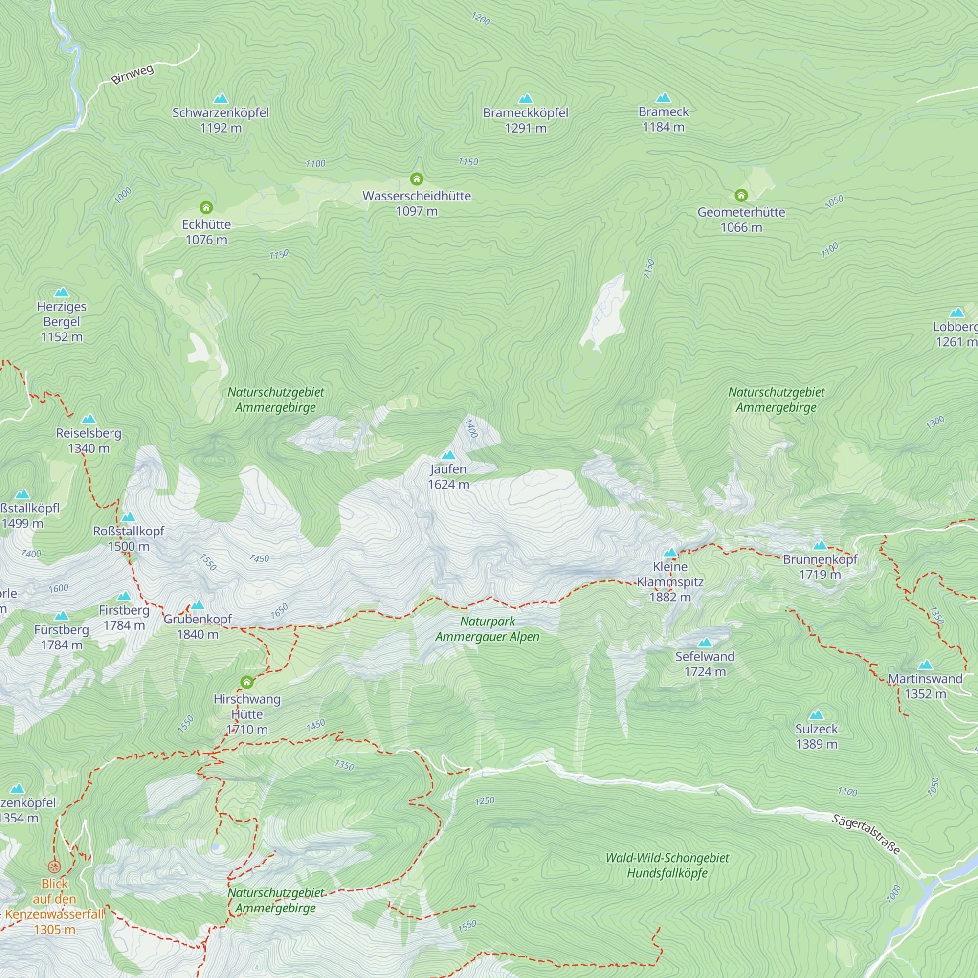 Hirtenhütte map