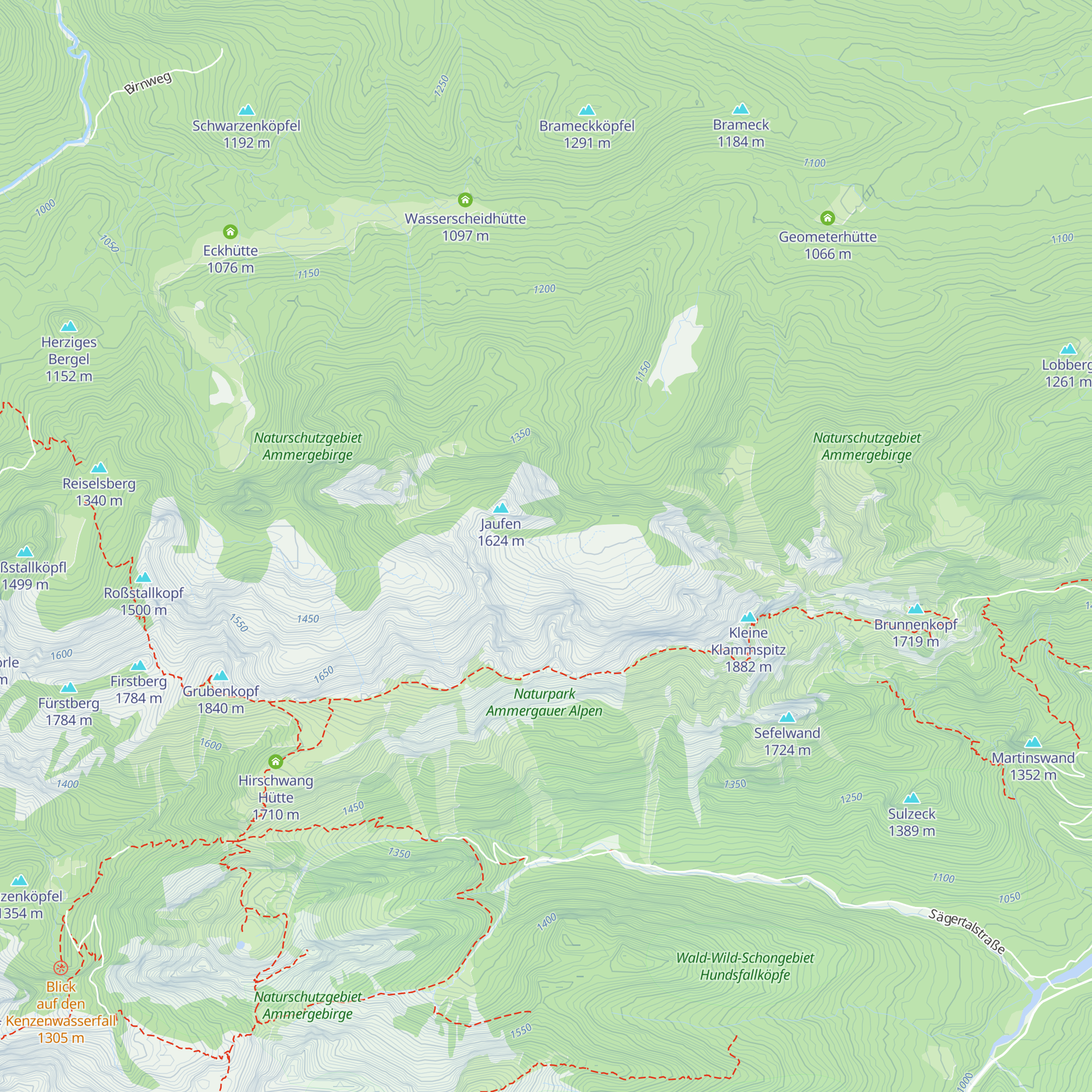 Hirtenhütte map