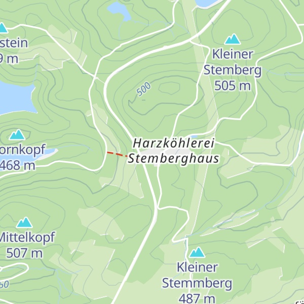 Map of Köhlerhütte