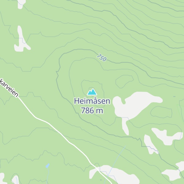 Map of Heimåsen