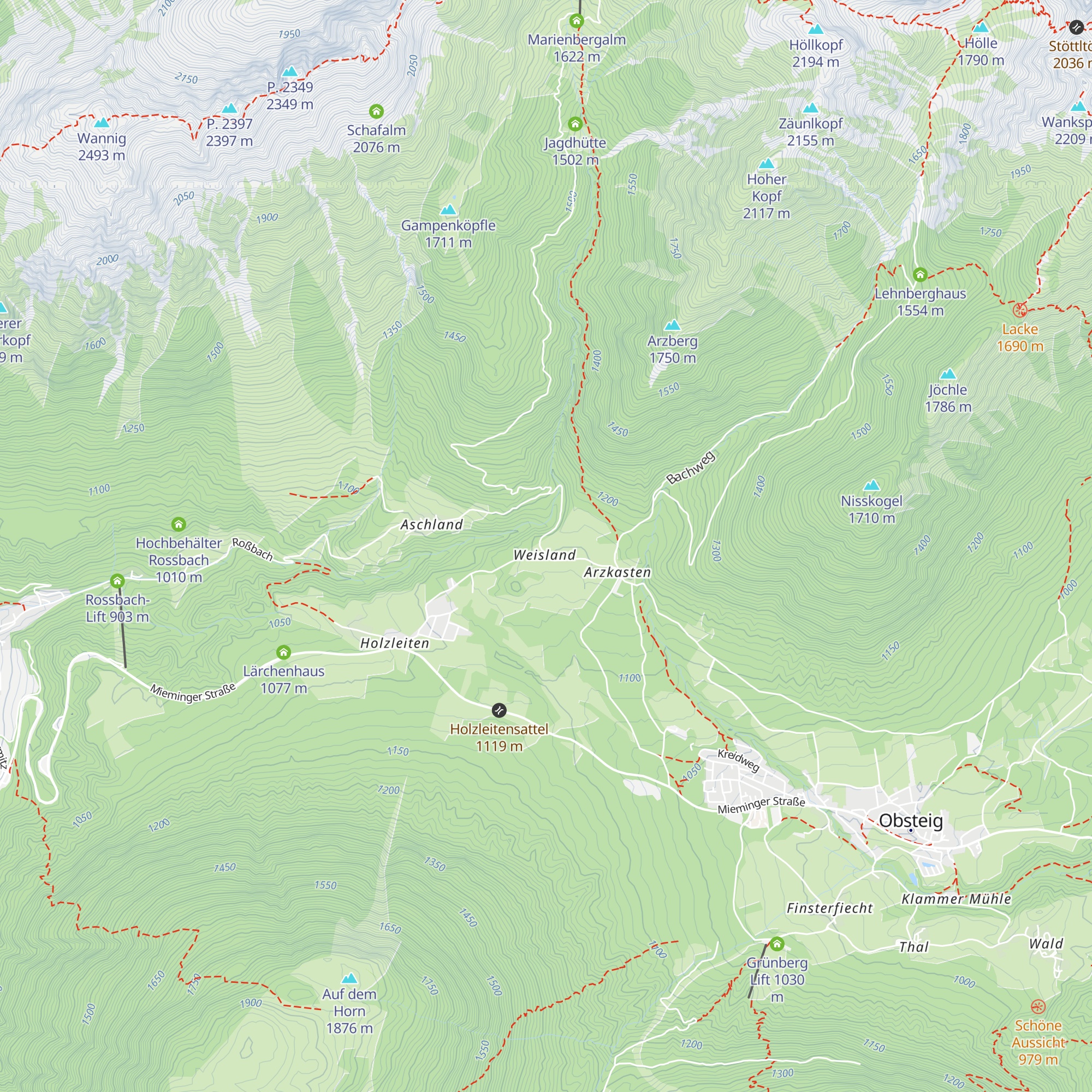 Gästehaus Fitsch map