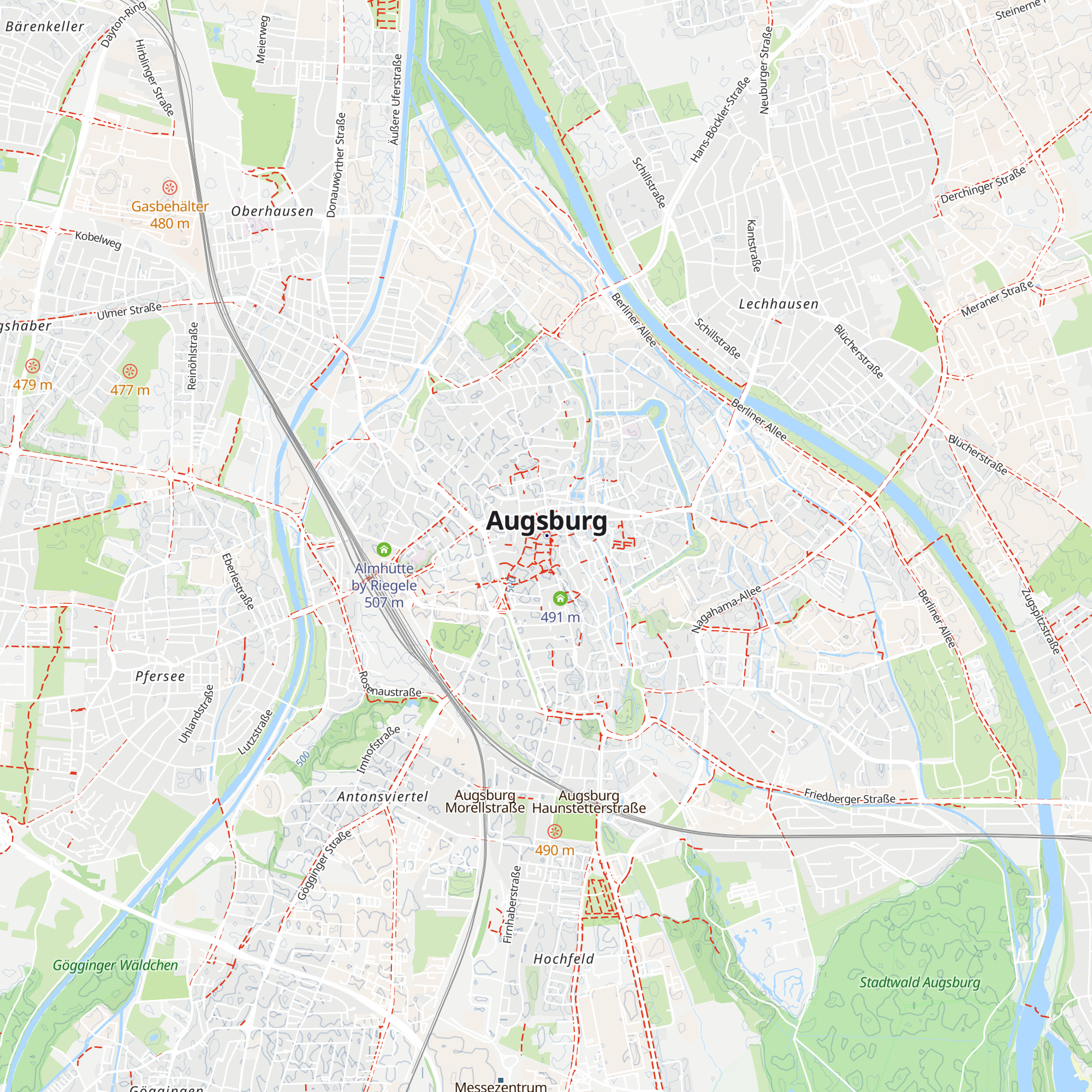 World Heritage Info-Centre map