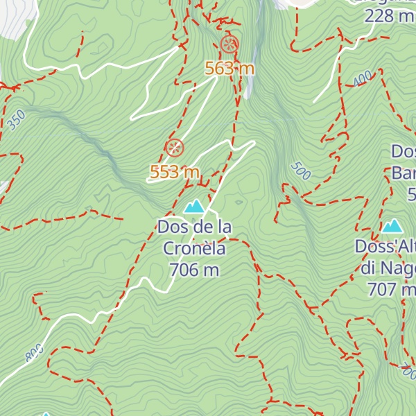 Map of Malga Zures