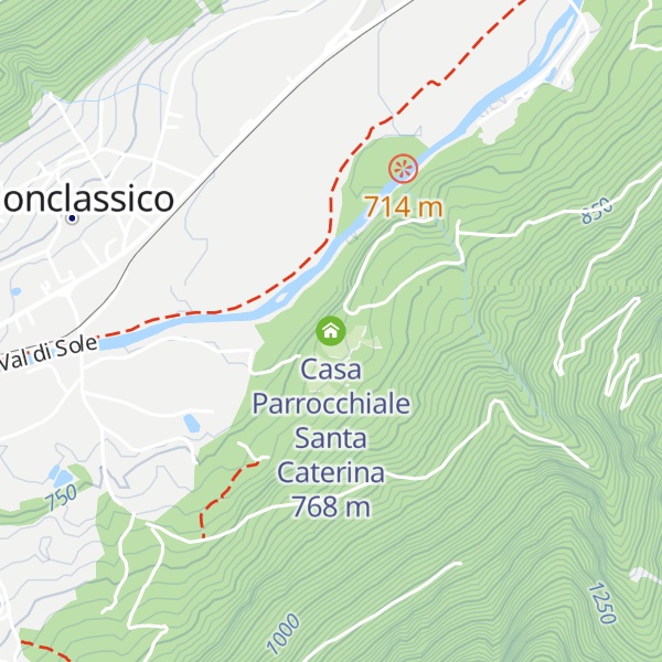 Map of Casa Parrocchiale Santa Caterina