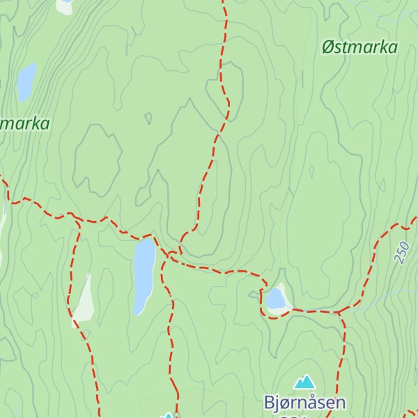 Map of Puttåsen