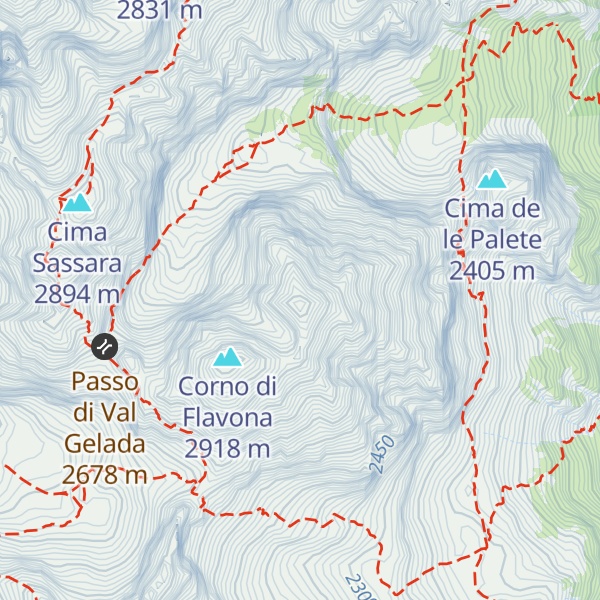 Map of Corno di Denno