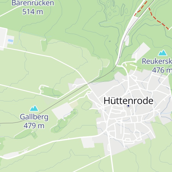 Map of Hüttenröder Zechenhaus