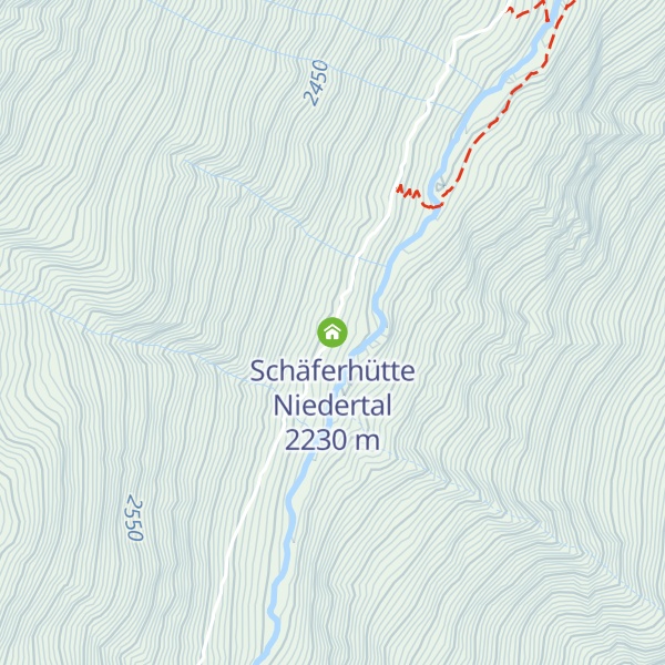 Map of Schäferhütte Niedertal