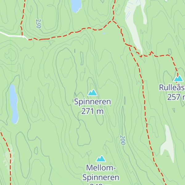 Map of Spinneren