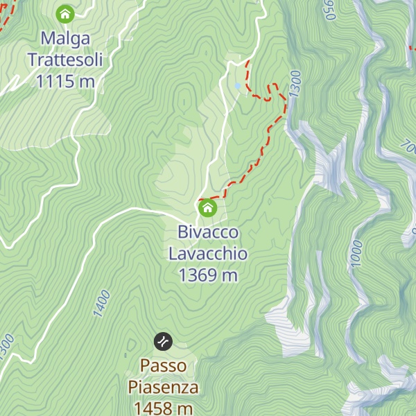 Map of Bivacco Lavacchio