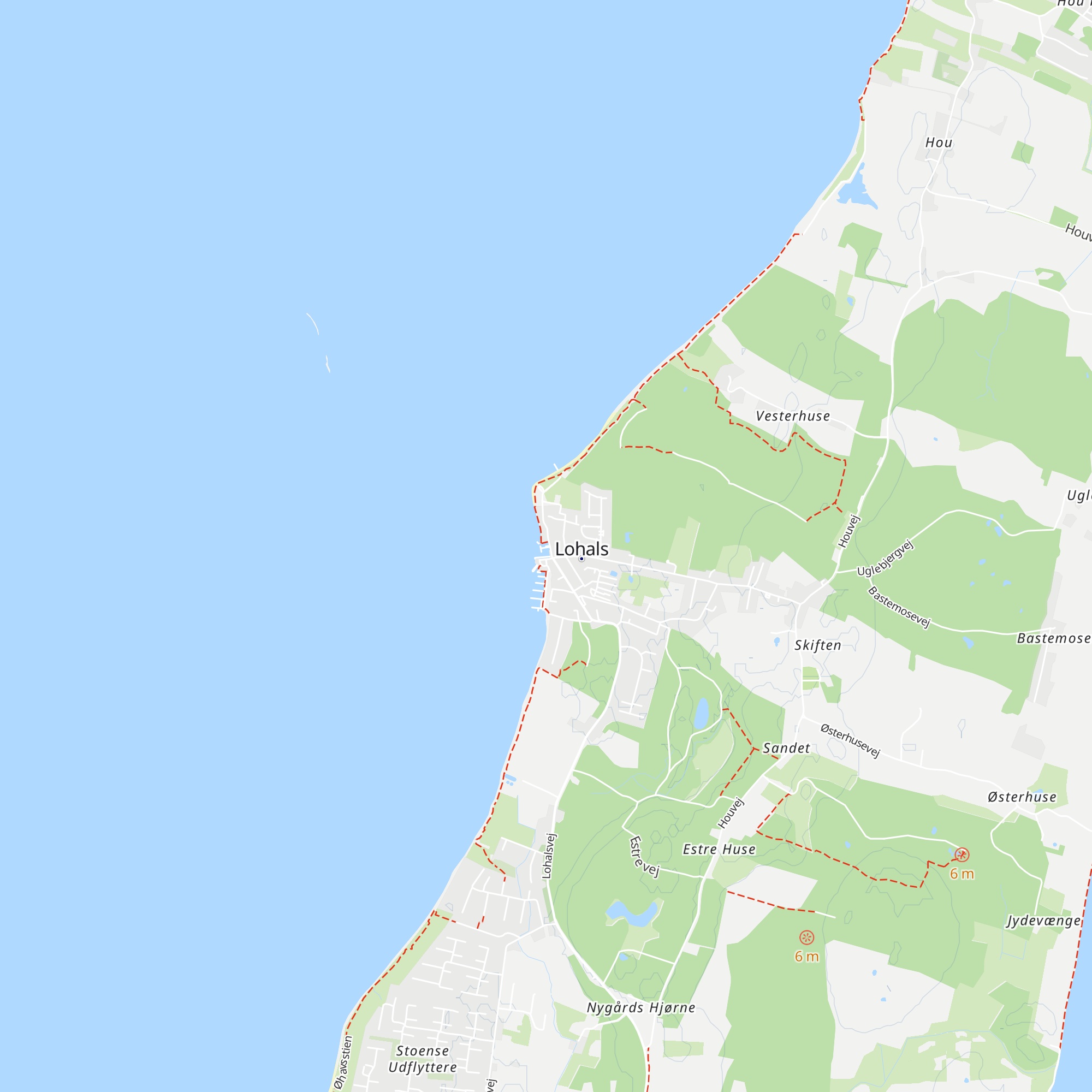 Hou Sand map