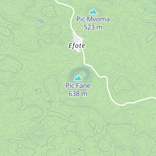 Map of Pic Fane