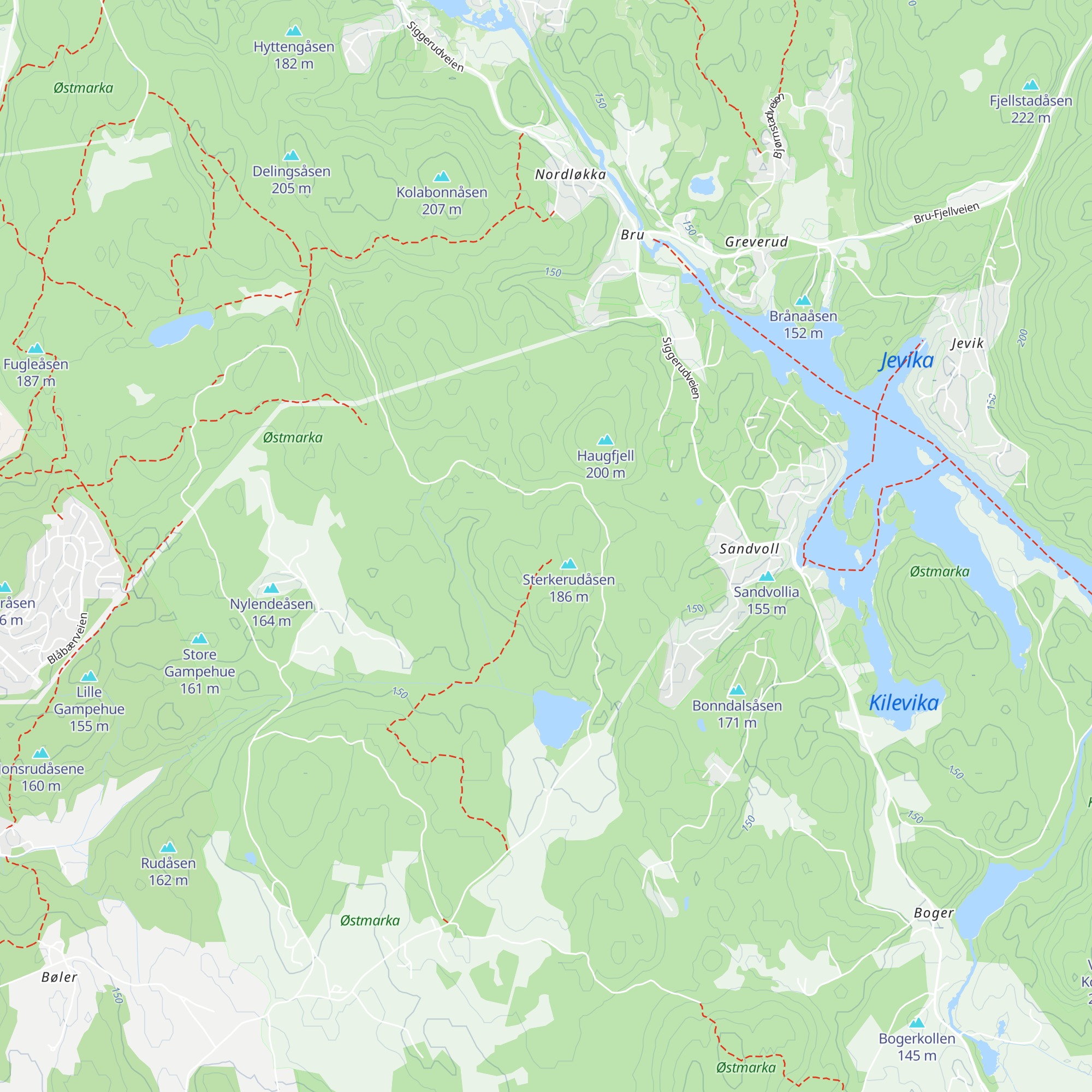 Sterkerud map