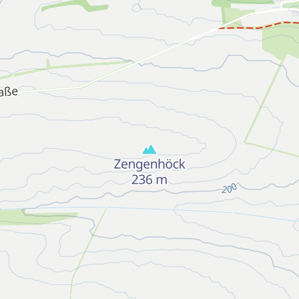 Map of Zengenhöck