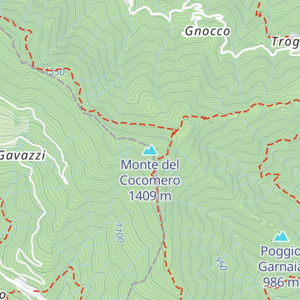Map of Monte del Cocomero