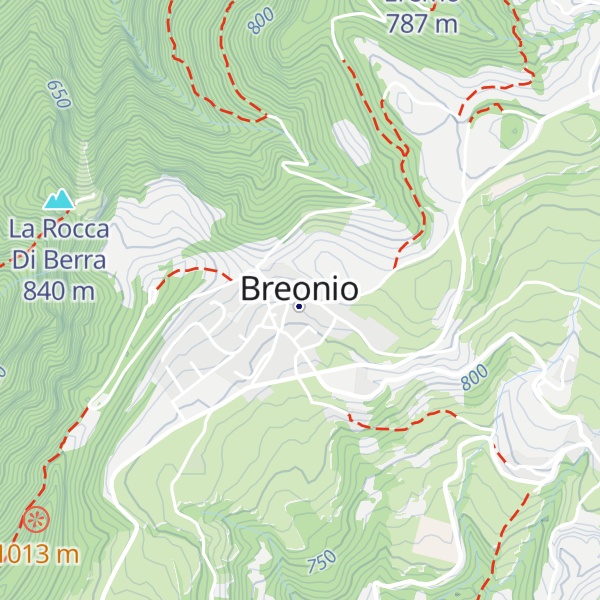 Map of Malga de Sora