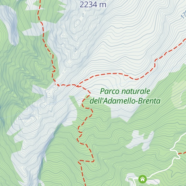 Map of Bivacco dei Dorsini
