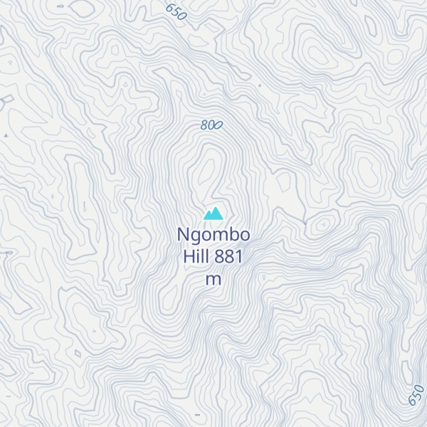 Map of Ngombo Hill