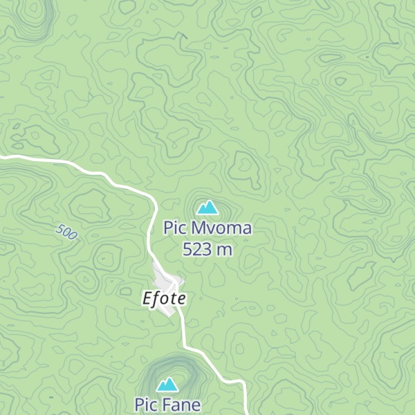 Map of Pic Mvoma