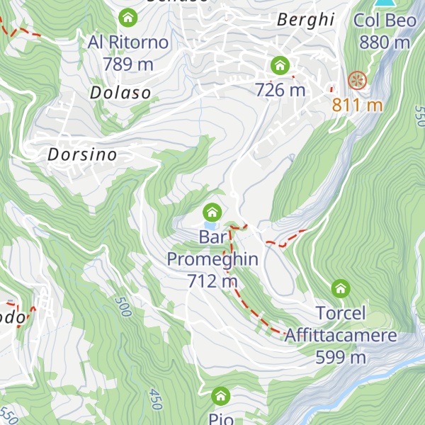 Map of Bar Promeghin