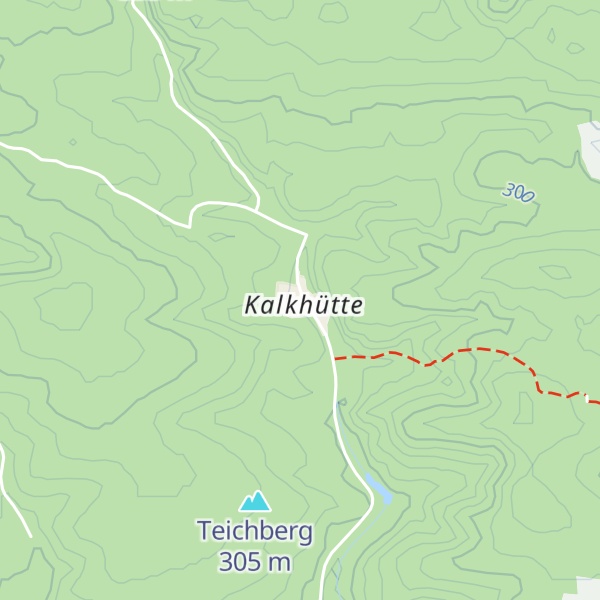 Map of Kalkhütte