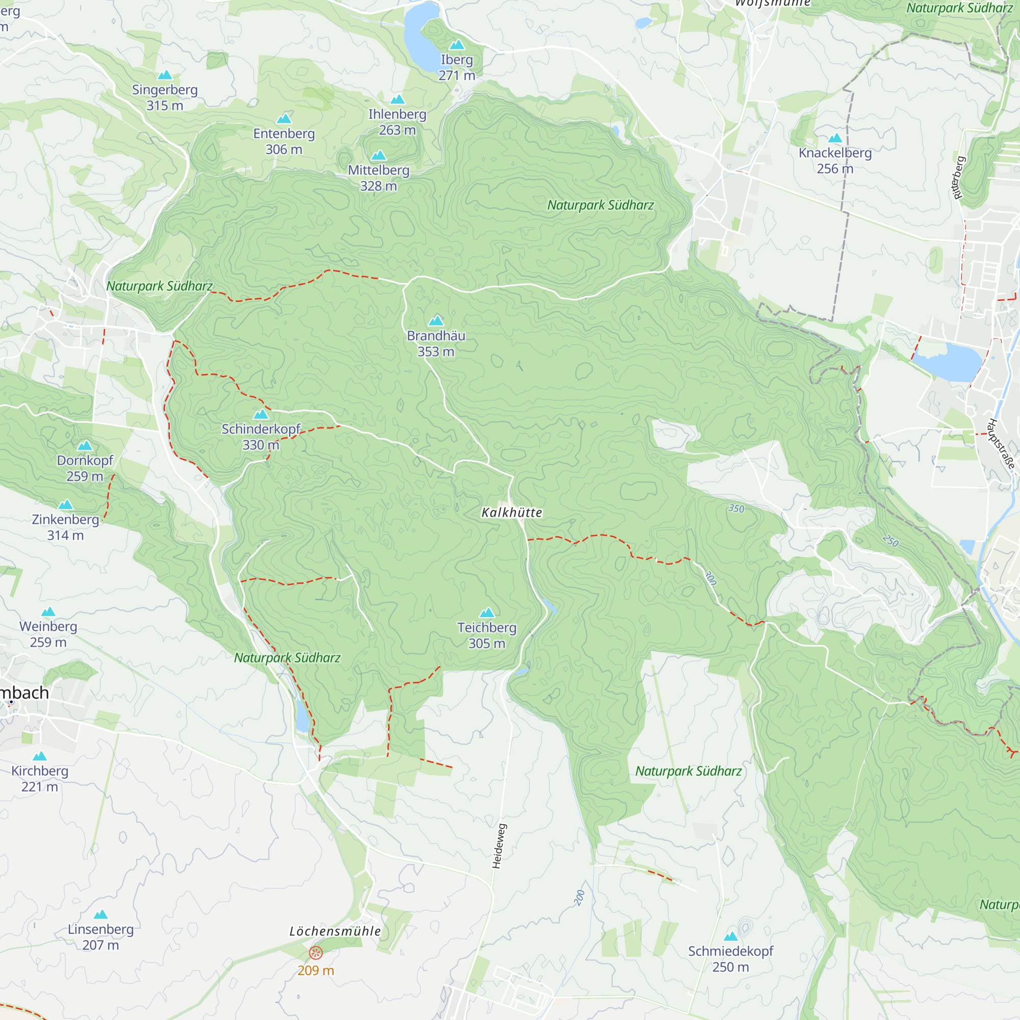 Kalkhütte map