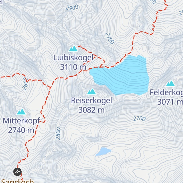 Map of Reiserkogel