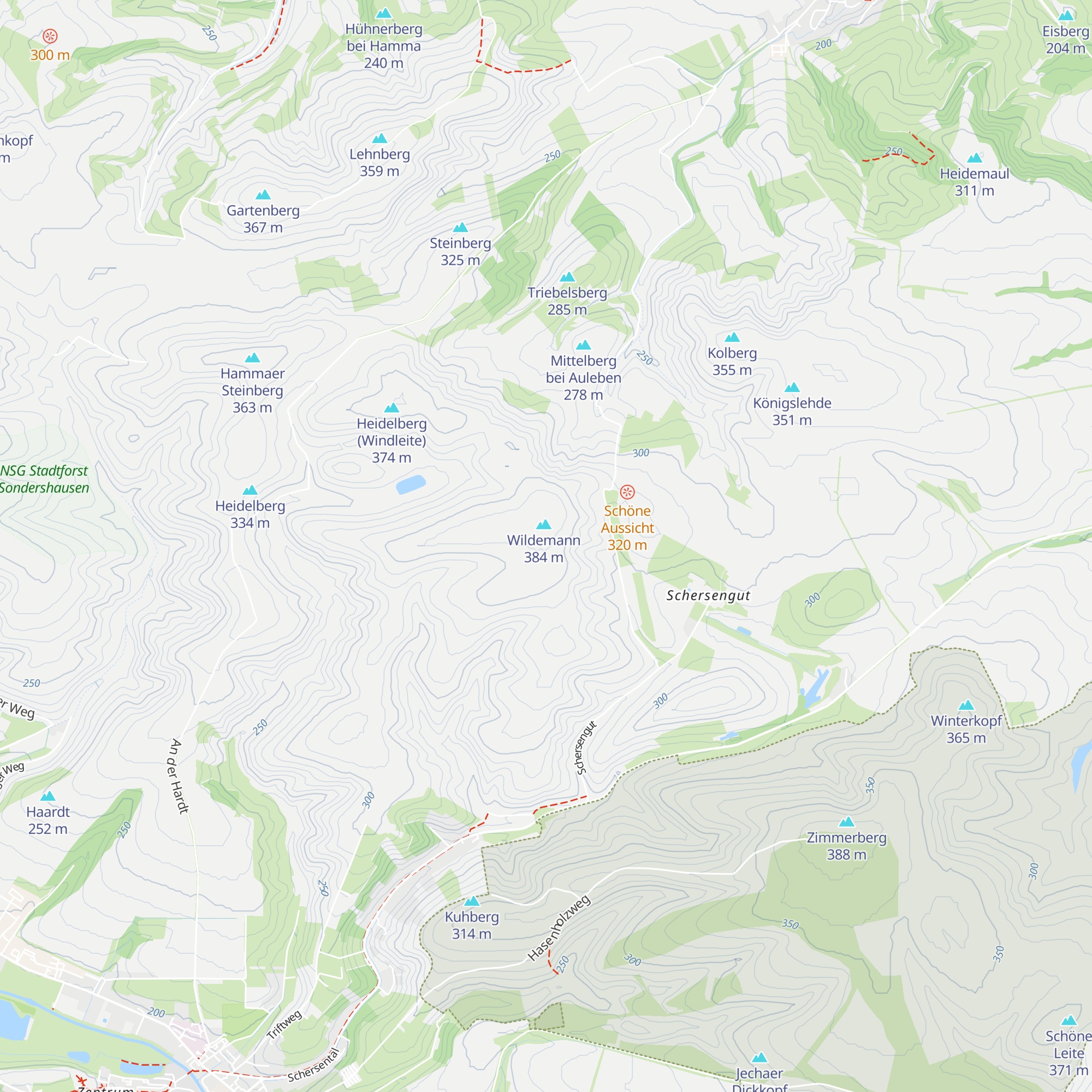 Der Wilde Mann map