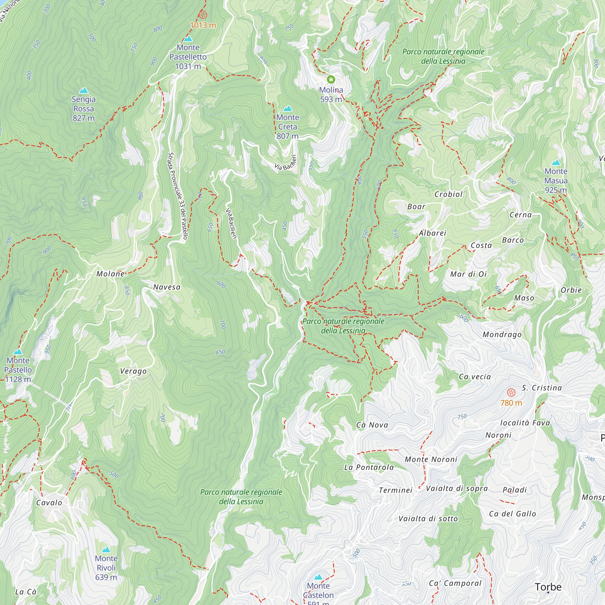 Trattoria Chesini map